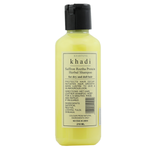 Khadi Saffron & Reetha Protien Herbal Shampoo – 210ml