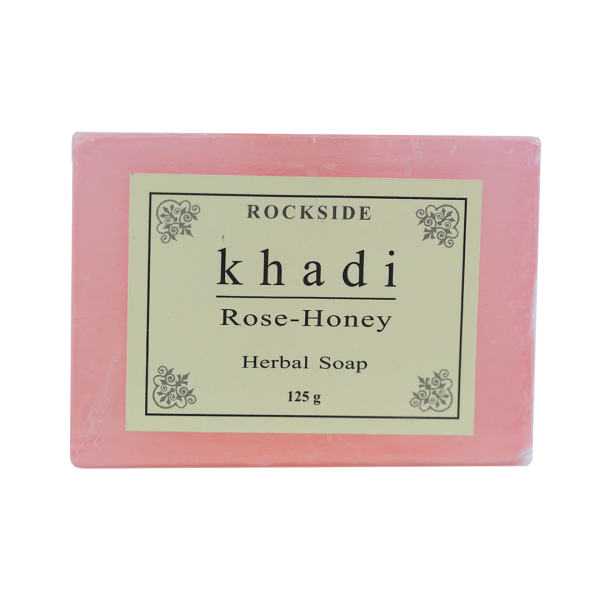 khadi-Rose-Honey-Herbal-Soap