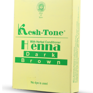Kesh-Tone With Herbal Conditioner Heena Dark Brown