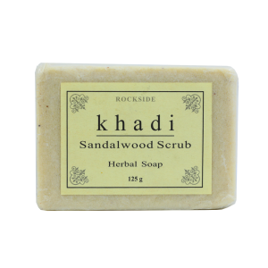 Khadi Soap Scrub Sandalwood Herbal